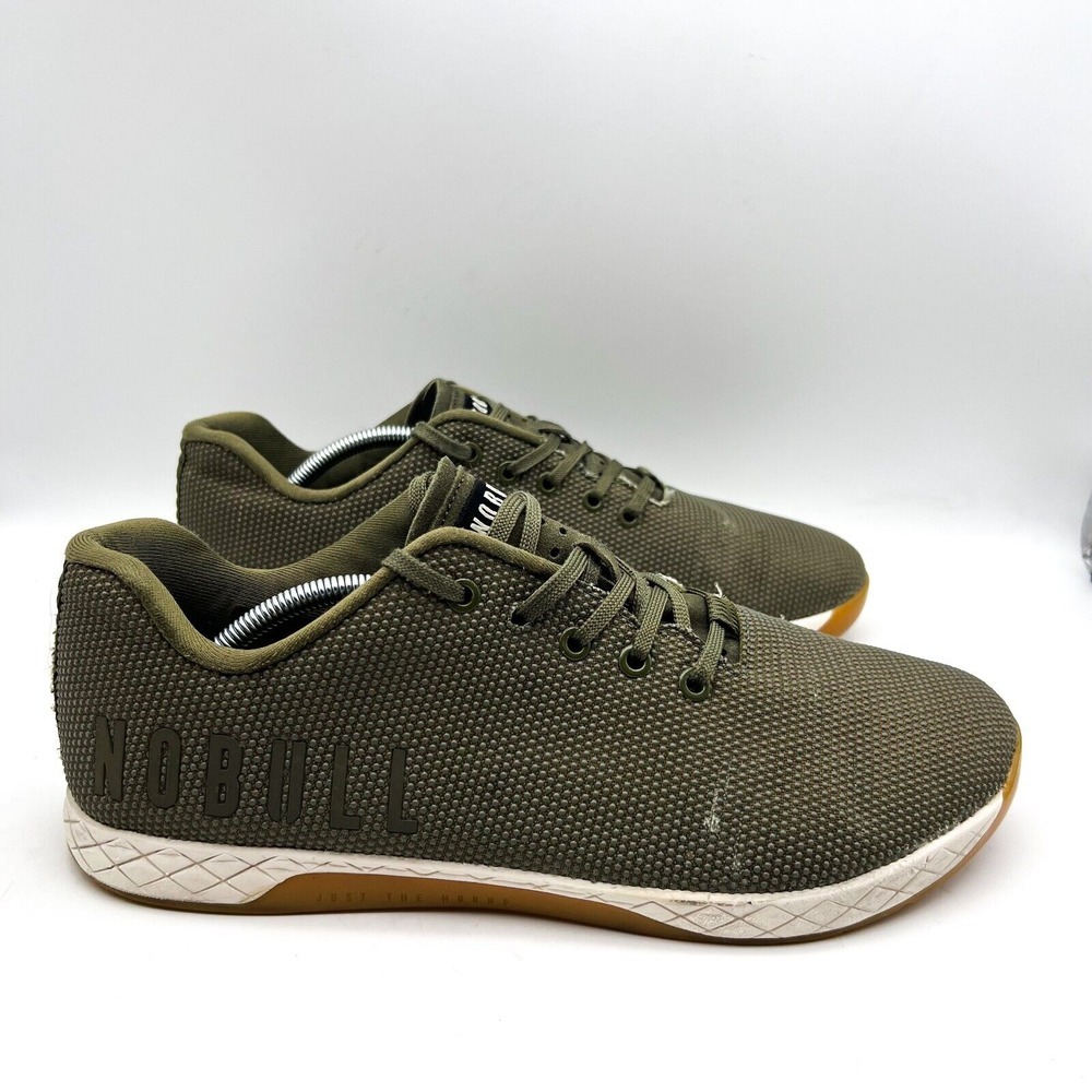 Nobull Trainer Green Running Shoes Sneakers Men's Size 12.5